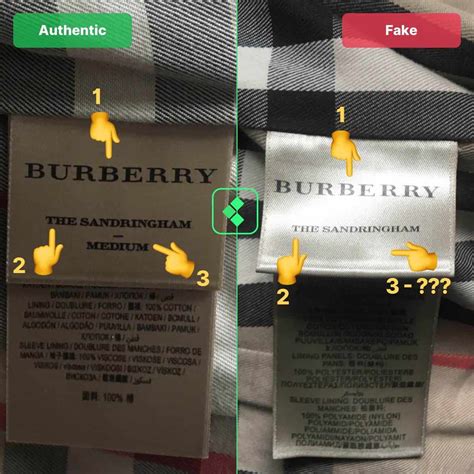 burberry perfume knock off|Burberry trench authenticity check.